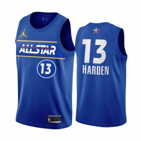 Camiseta Hombre Brooklyn Nets James Harden 13 2021 All-Star Jordan Brand Azul Swingman